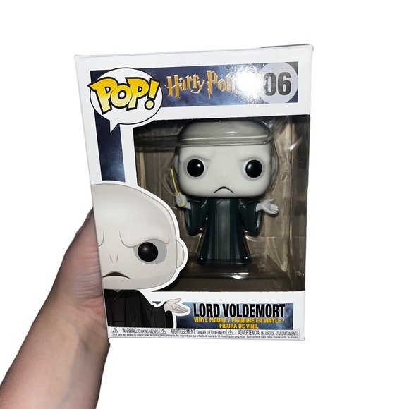 Funko Pop! Movies: Harry Potter Lord Voldemort Action Figure Per Bambini Da Anni P 415899